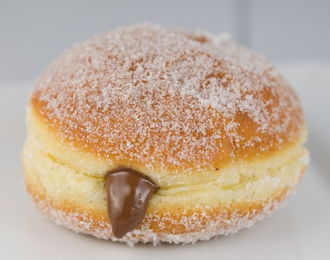Langkah Bergambar Cara Pembuatan Donut Bomboloni Nutella Dah Tau Ker