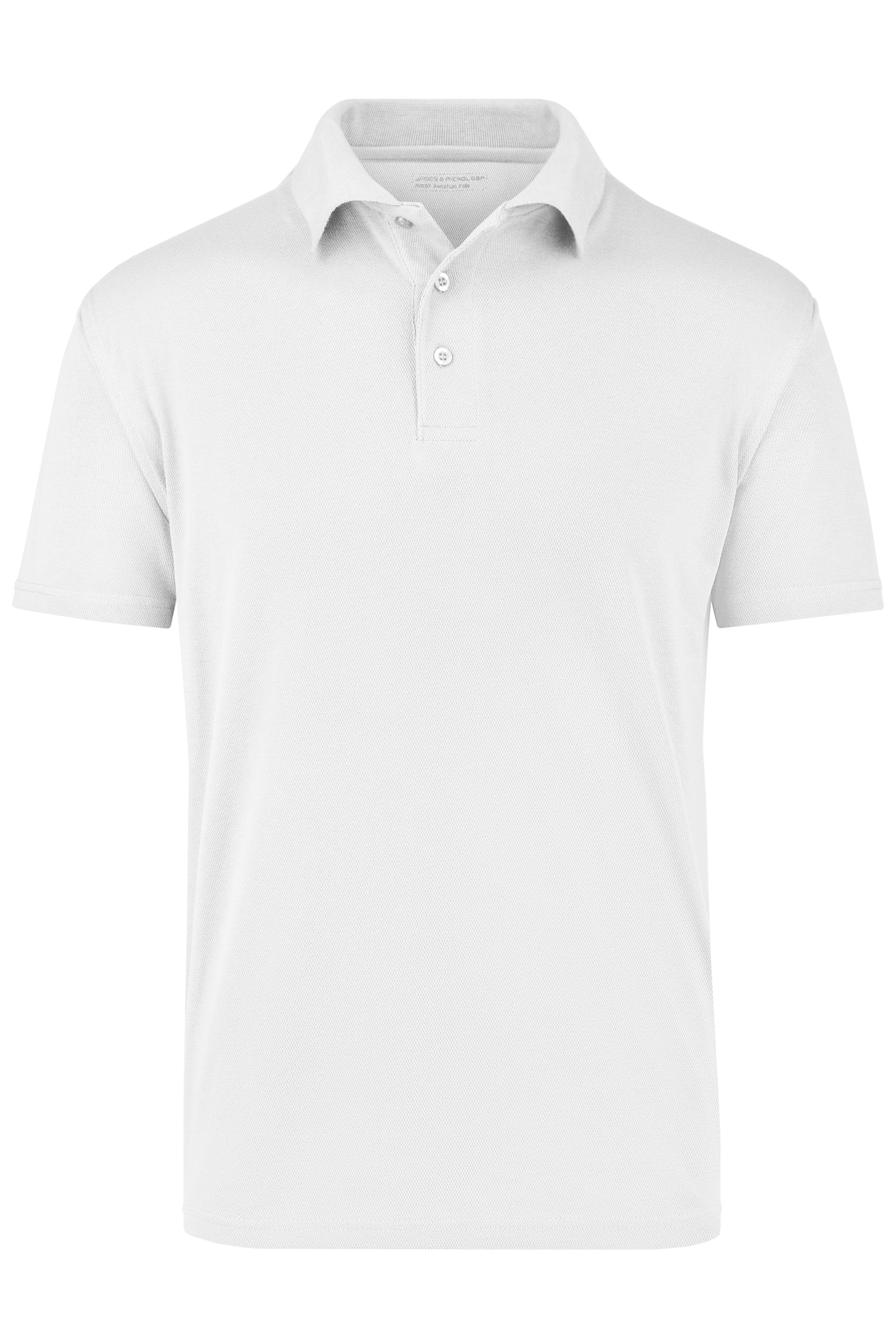 Men Function Polo WhiteDaiber