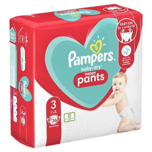 Free Pampers Pants Daily Freebie