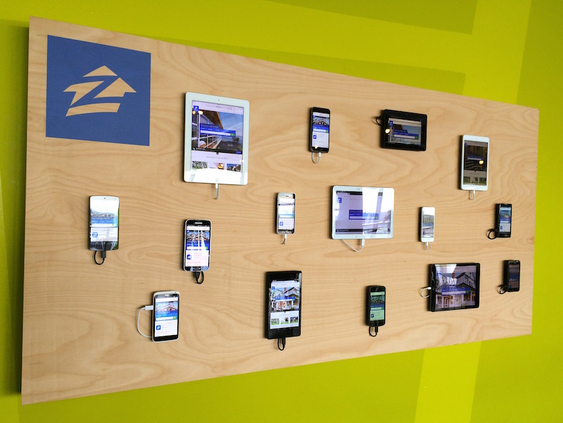 Project device wall bouwen