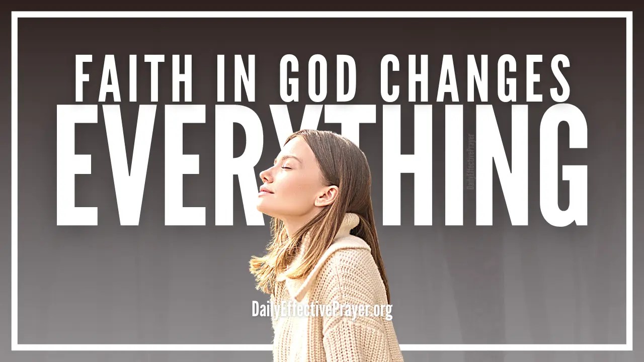Faith In God
