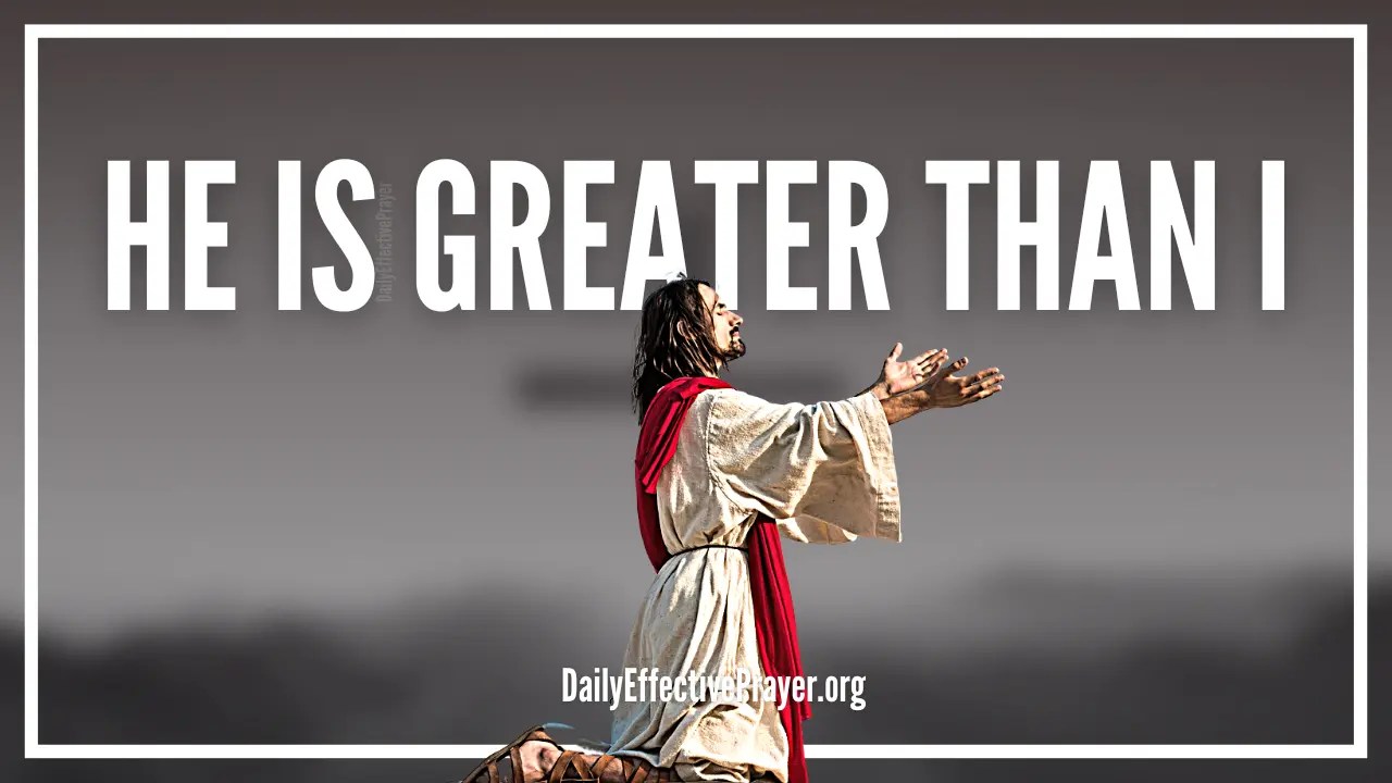 He Is Greater Than I (What Jesus Really Meant)