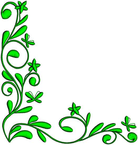 Free Floral Corner Frame and Journal Tutorial Daily Embroidery