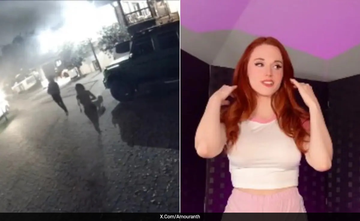 Only fans star Amouranth shoots on robbers who try to steal 20(04)