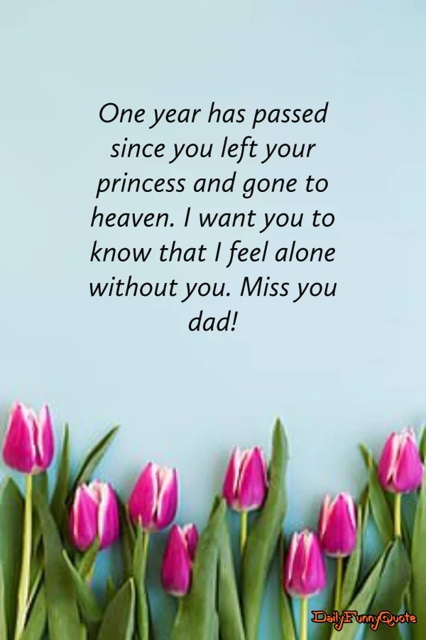 40 Heart Touching 1 Year Death Anniversary Quotes To Remembrance Day