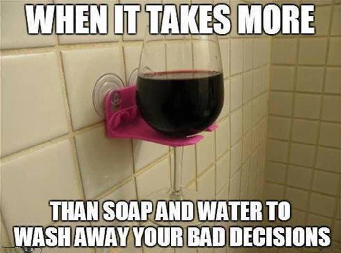 Bad Decisions Wash Away