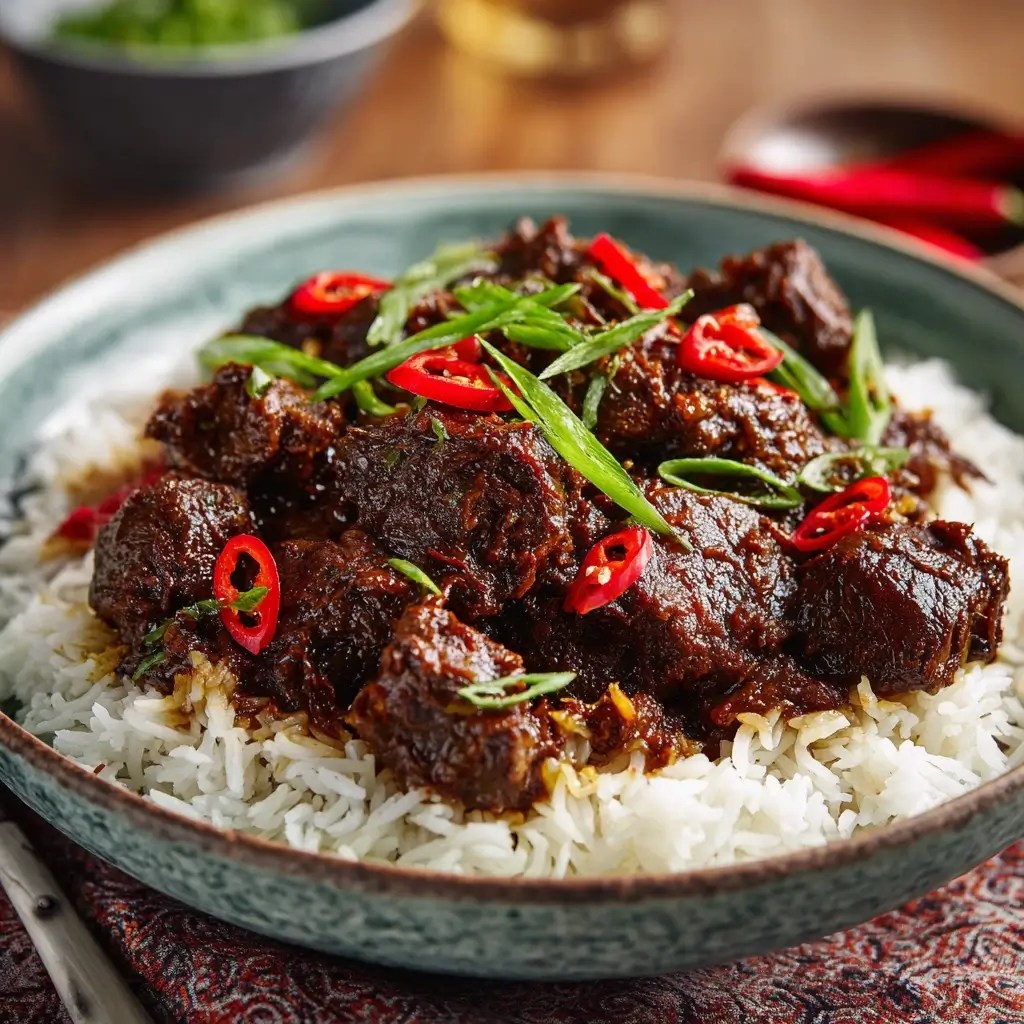 Authentic Beef Rendang Recipe Spicy & SlowCooked 2025