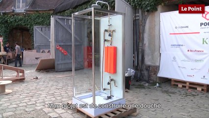 Un Jeune Ingenieur Presente Sa Douche Infinie Ecologique