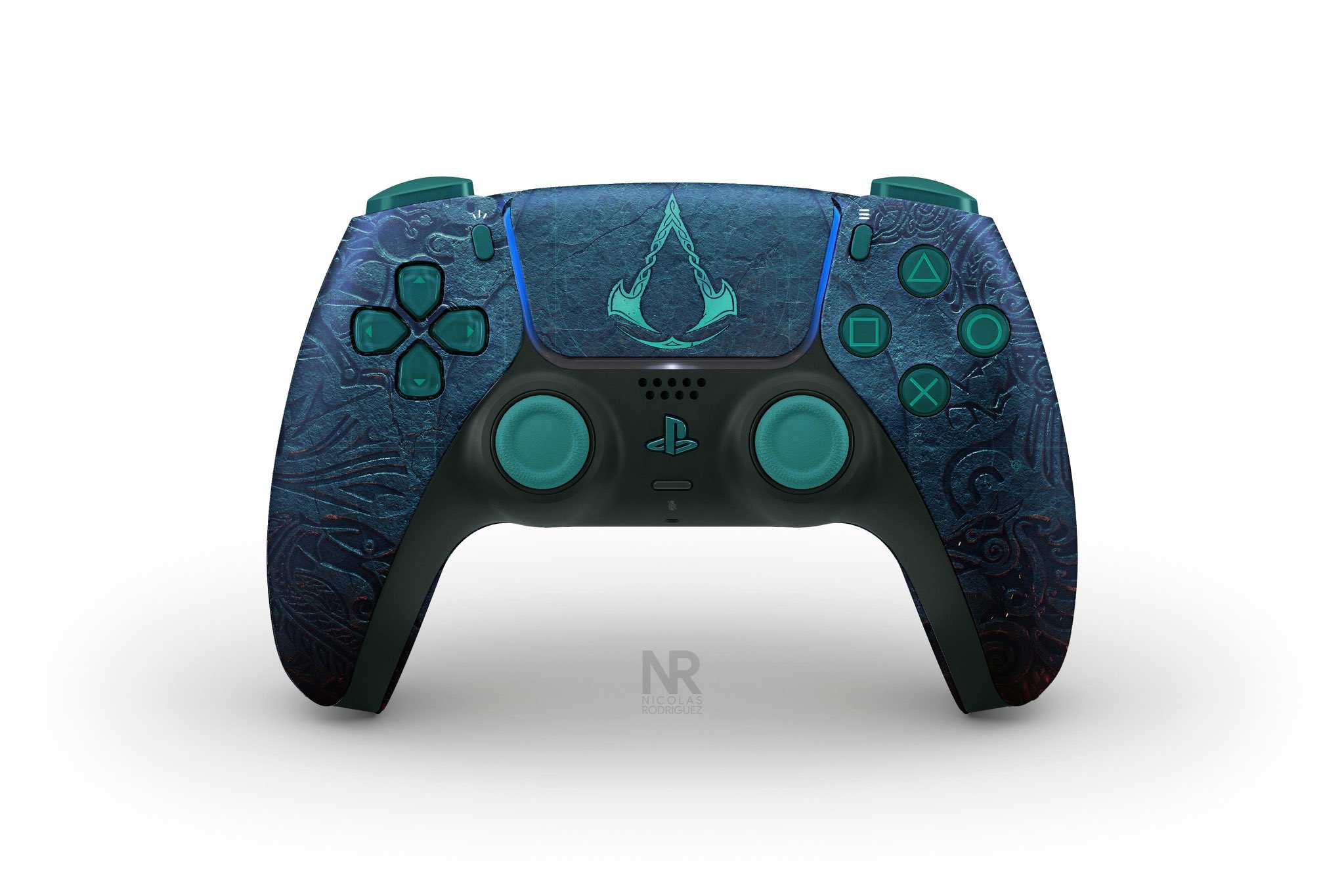 Arriva il controller PlayStation 5 in stile Assassin's Creed Valhalla