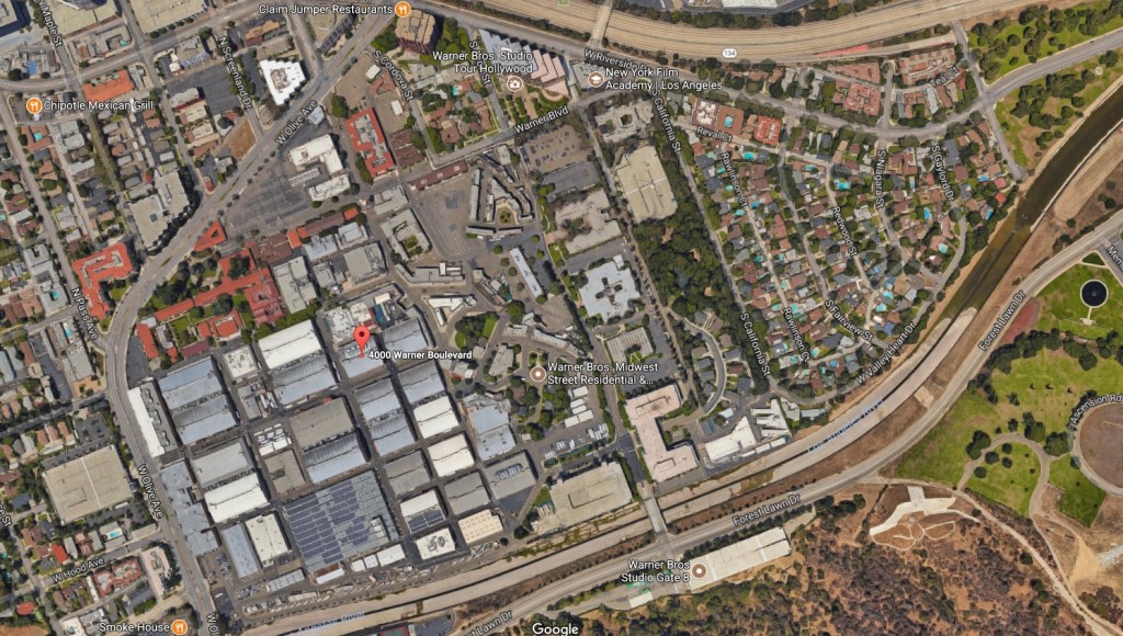 Warner Brothers Studio Map Small Fire Erupts At Warner Bros. Studio Lot In Burbank – Daily News