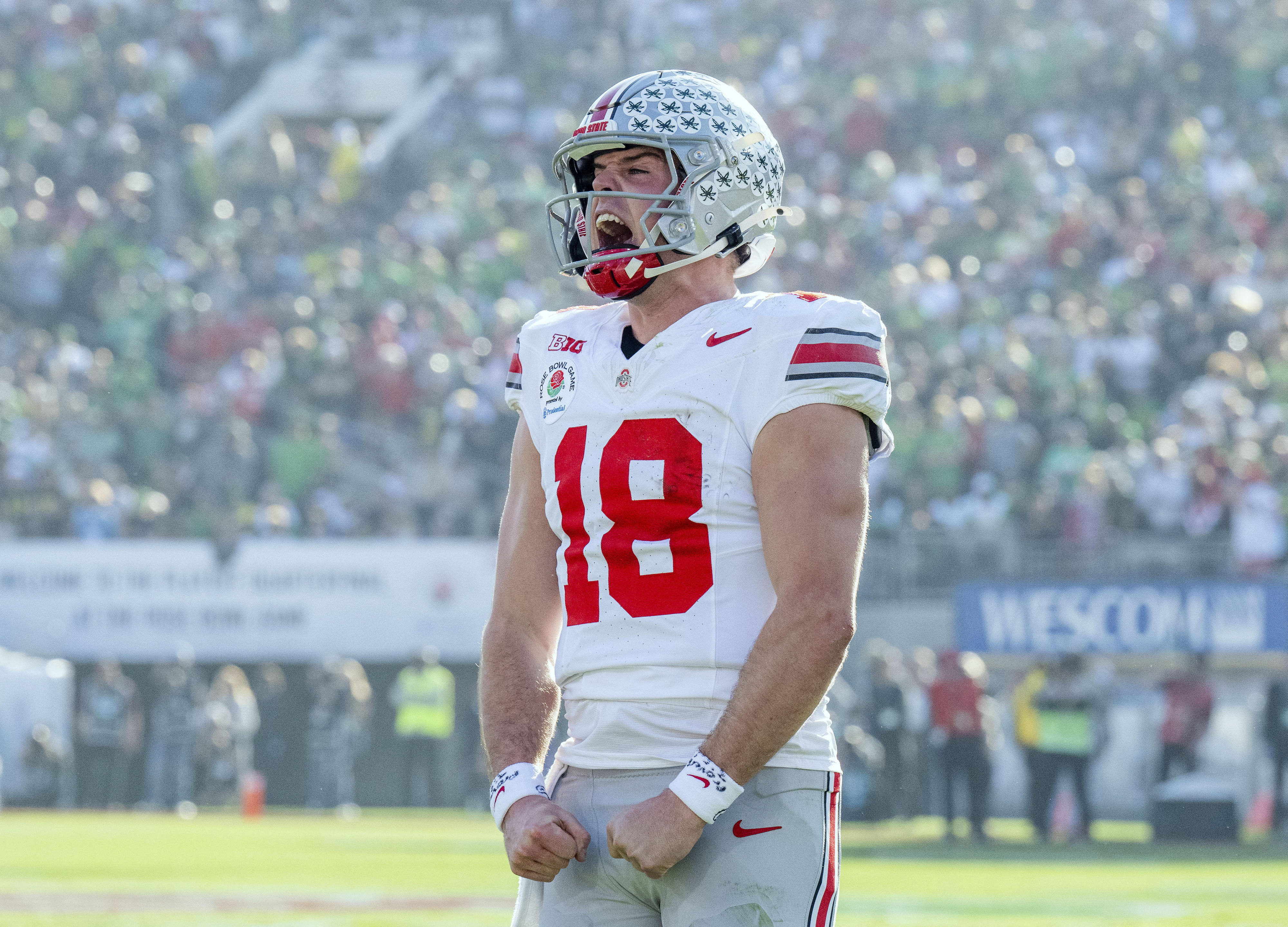 Ohio State quarterback Will Howard leaned on Chip Kelly’s words to find his sense of self