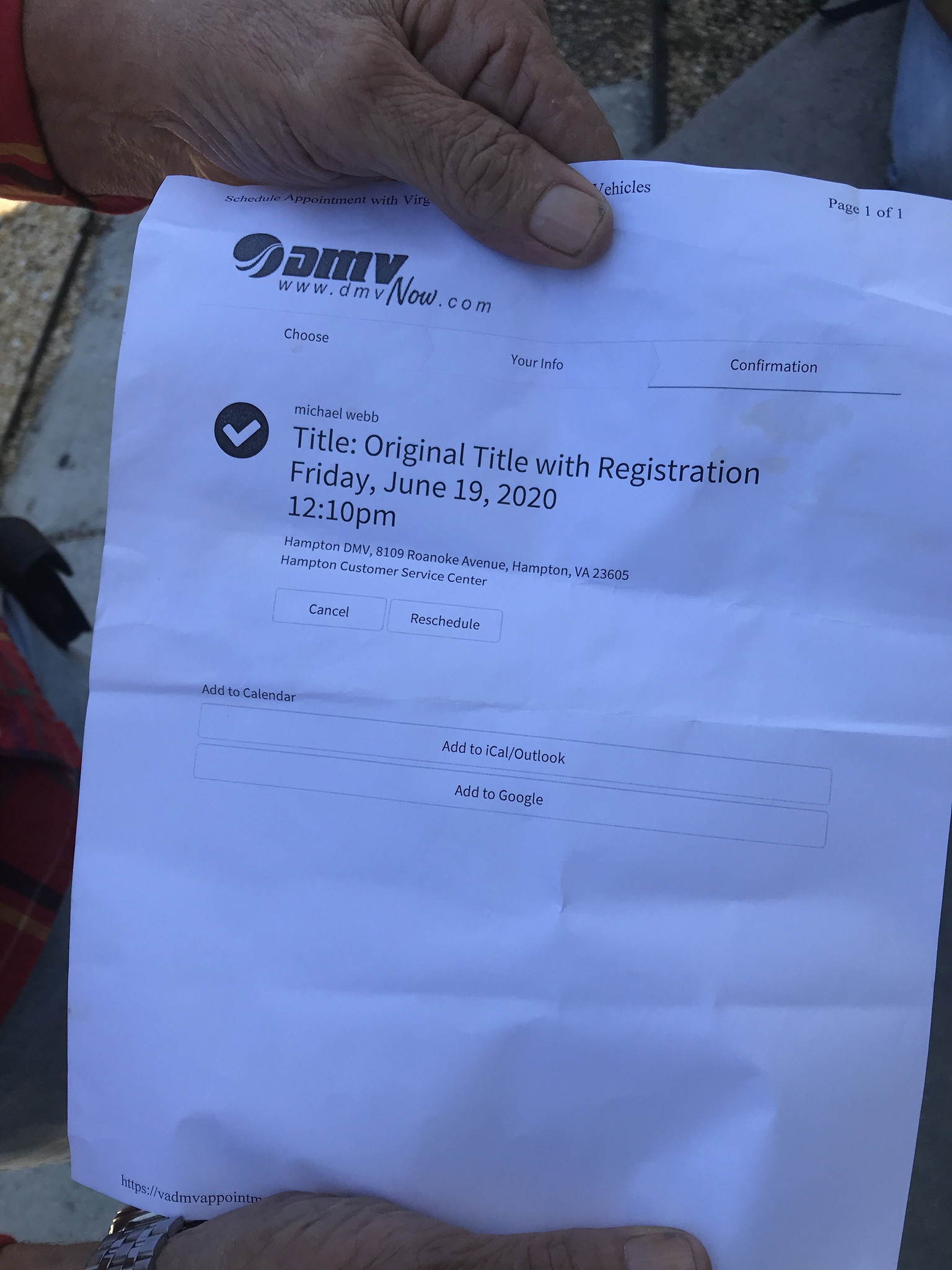 The DMV postponed nearly 6,000 appointments Friday. Not everyone got