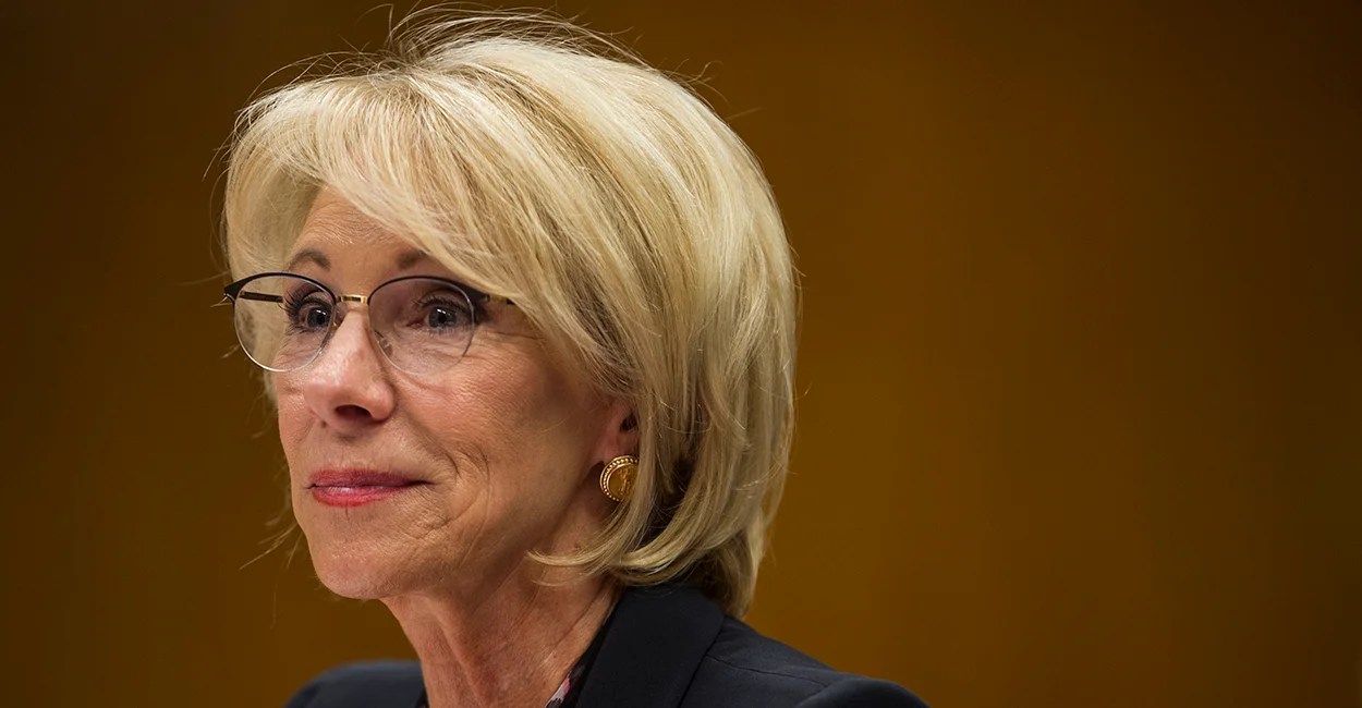 Tussle Over Charter Schools Puts NAACP Groups on Side of Betsy DeVos