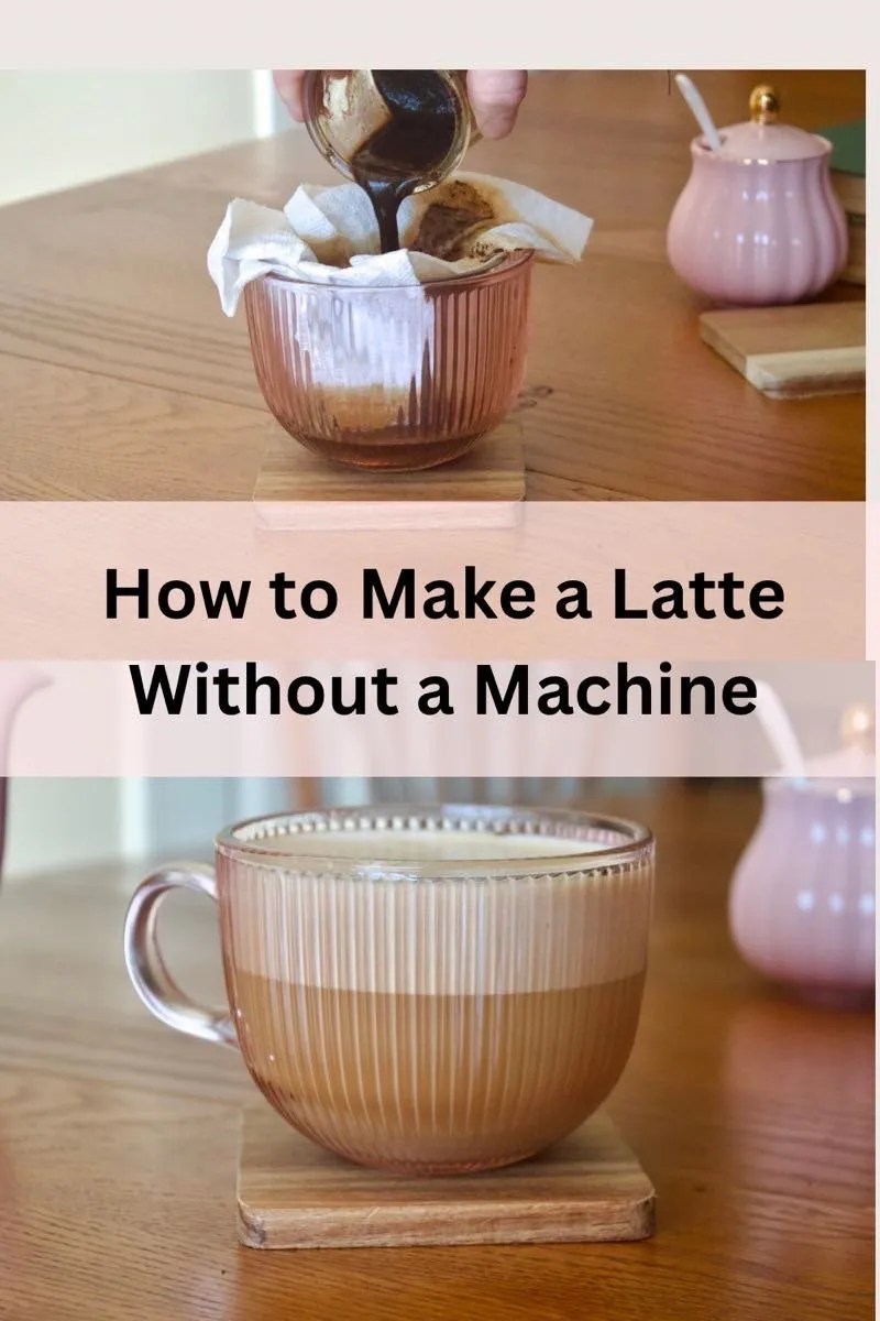How to make a latte without a machine Dairy Free Ginger