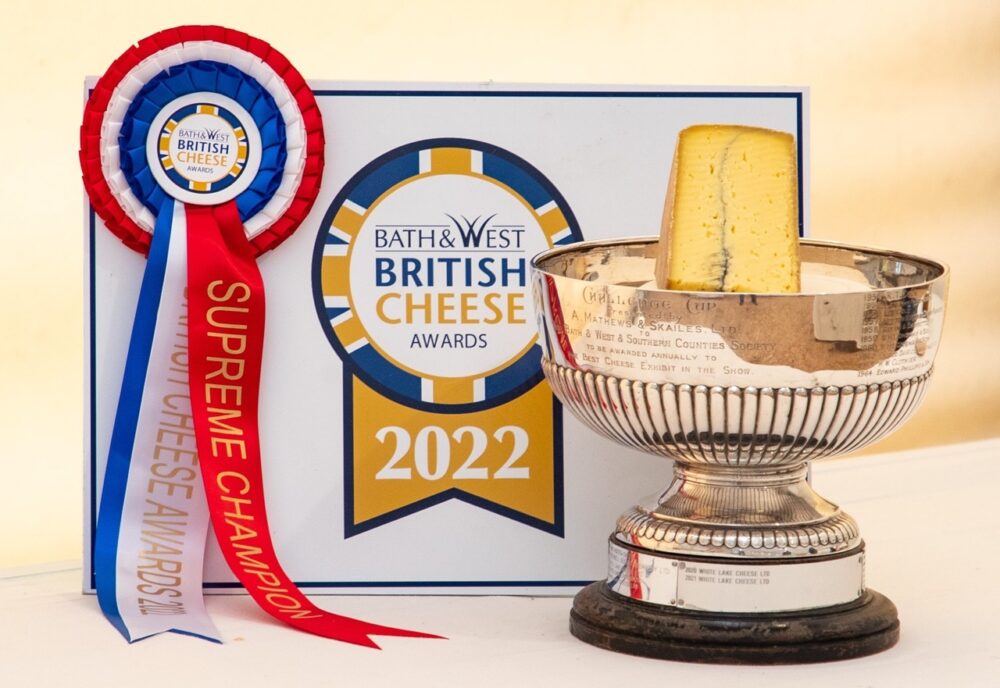 named British Cheese Awards Supreme Champion Dairy