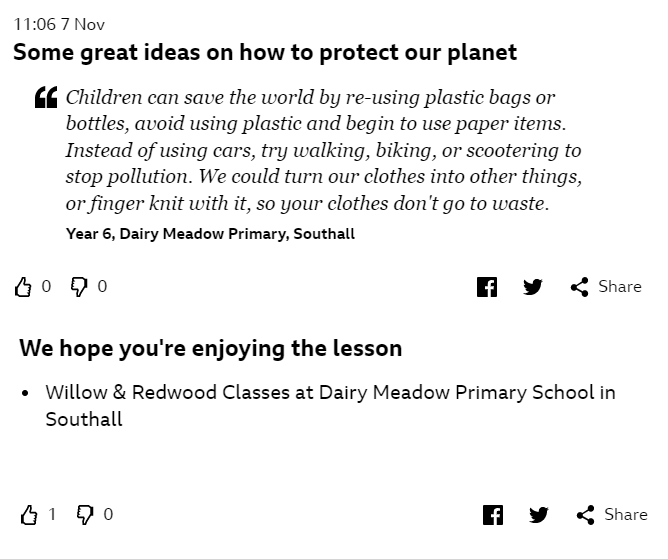 Dairy Meadow Primary & Nursery School Frozen II Live Science Lesson