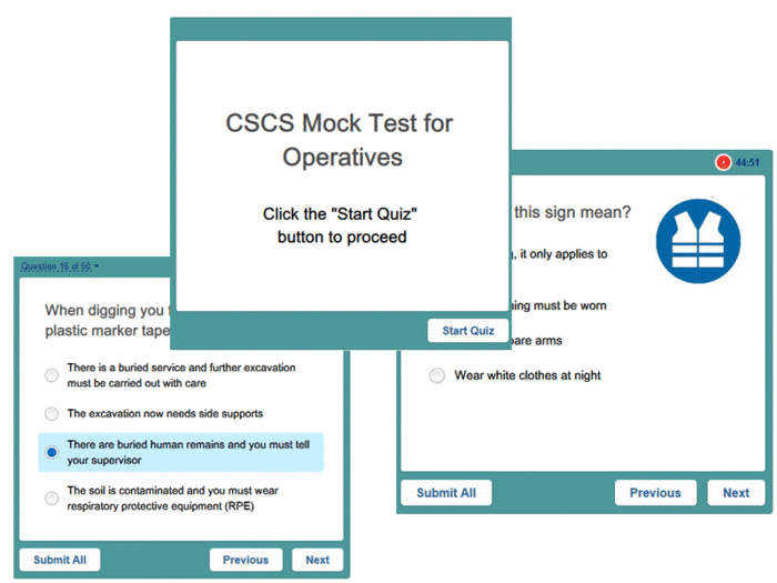 Online Test Simulator Helps Operatives Pass CITB Essential Health