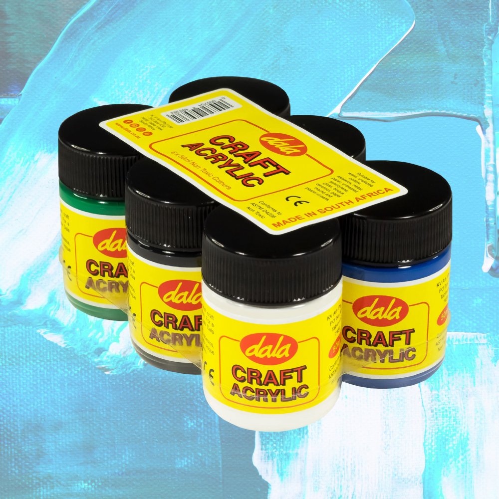 Craft Acrylic Set of 6 Dala