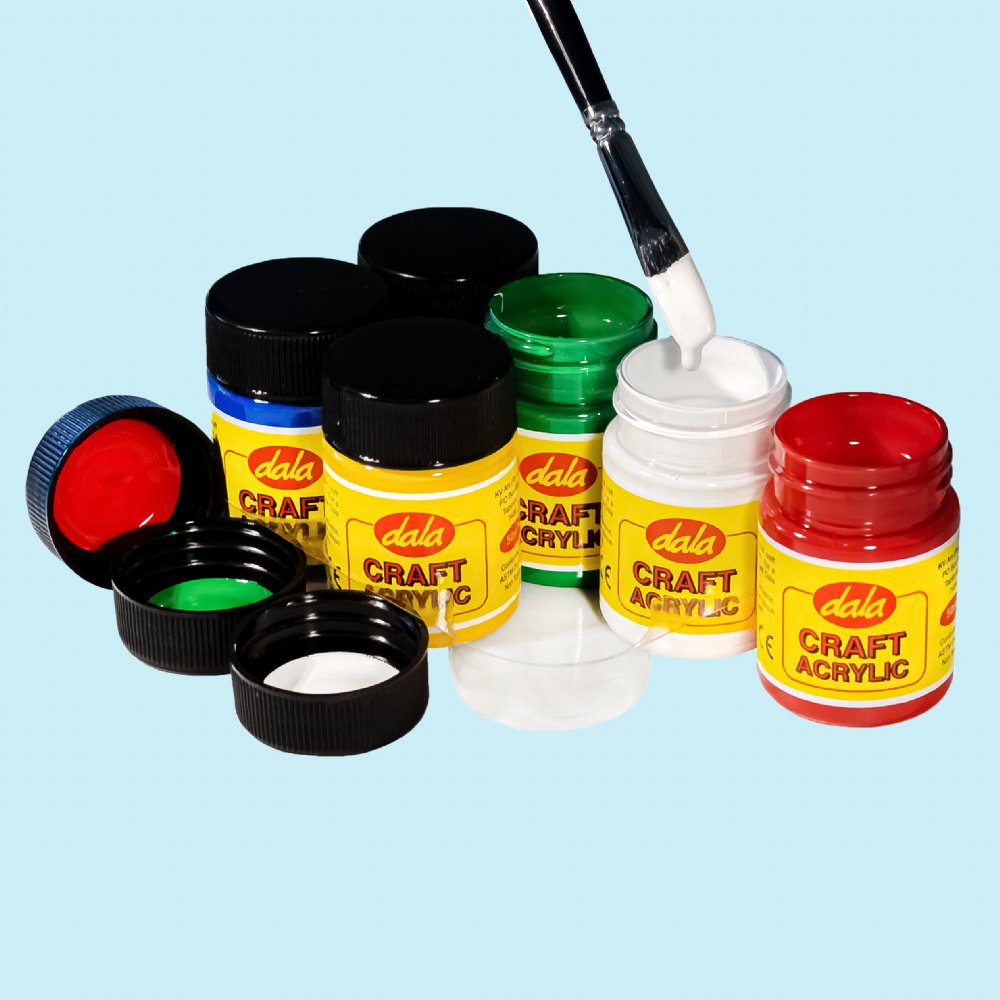 Craft Acrylic Set of 6 Dala