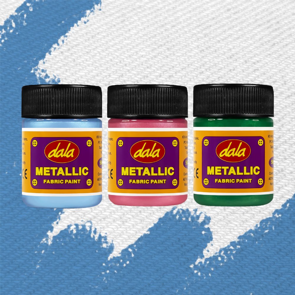 Metallic Fabric Paint Dala