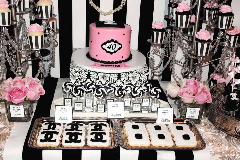 Cumpleanos Estilo Coco Chanel Dale Detalles