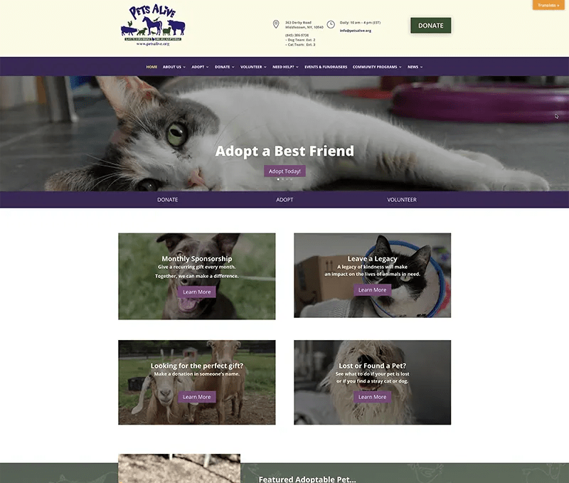Animal Shelter site Design Services Daley PWS