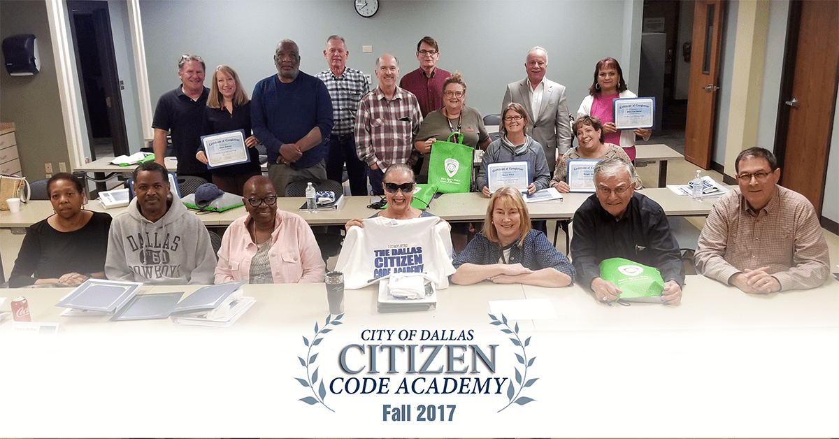 Code Compliance holds first Citizens Code Academy Dallas City News