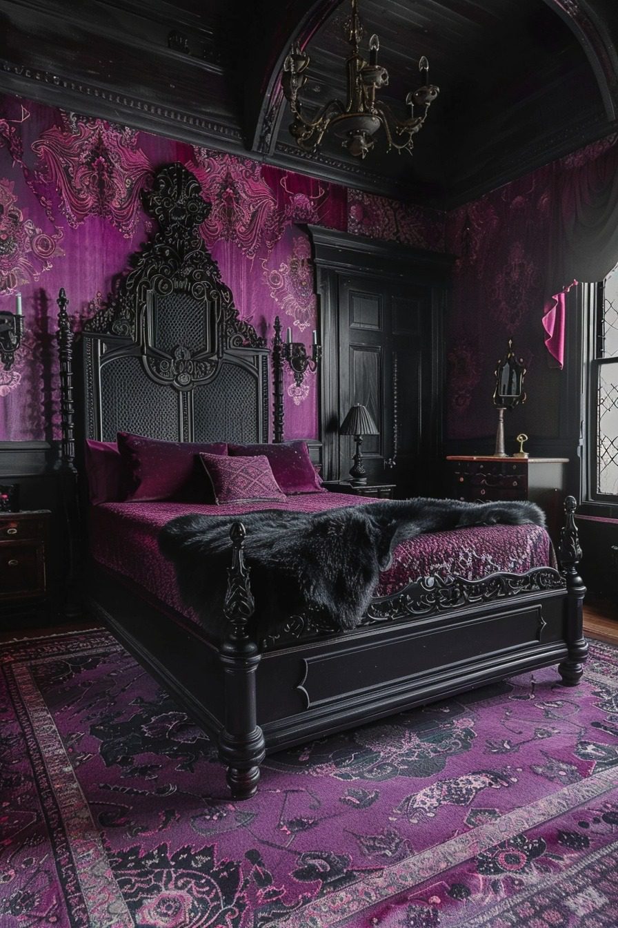 29 Goth Boho Bedroom Ideas To Unleash Your Mysterious Side
