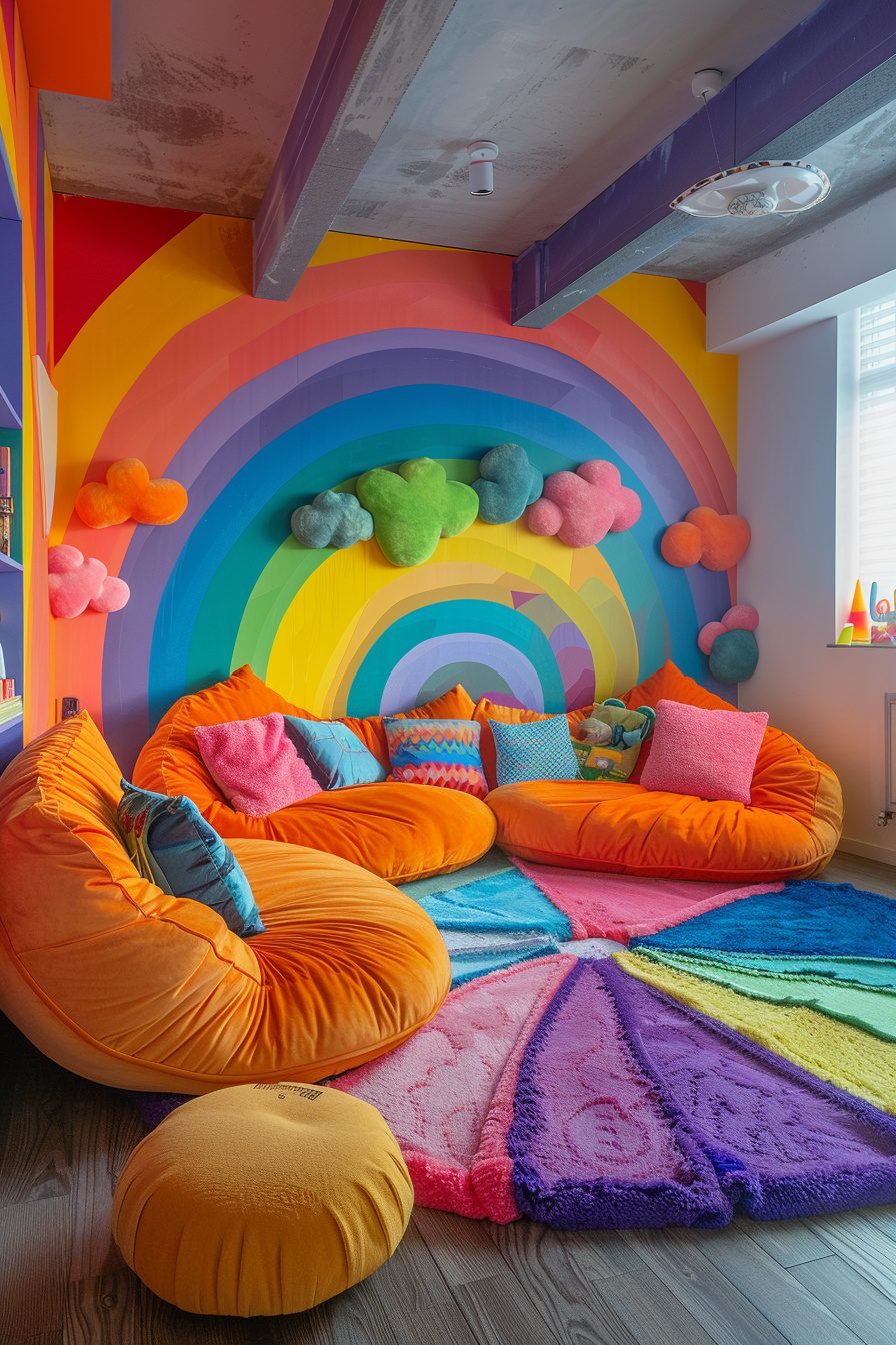 29 Whimsical Rainbow Bedroom Ideas Transform Your Space With A Burst