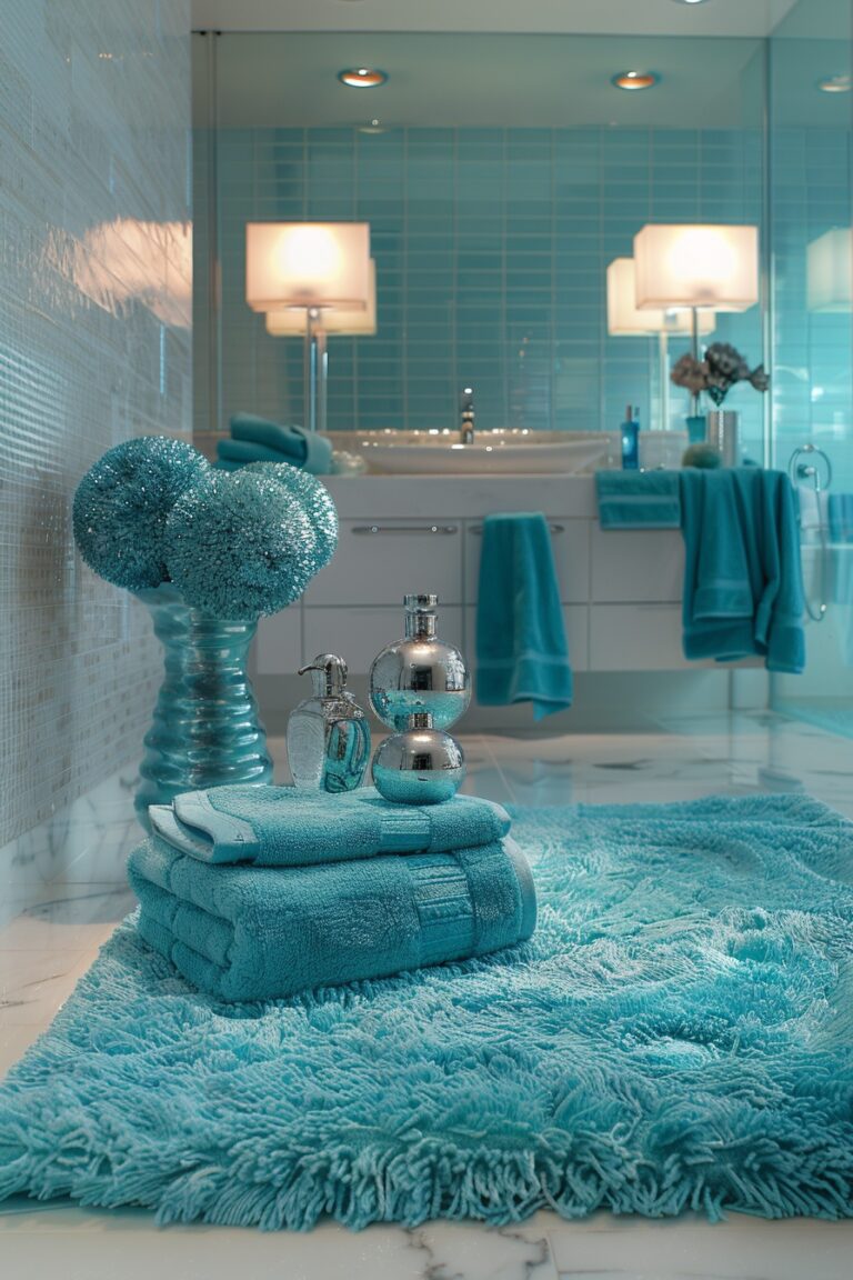 29 Blue Bathroom Decor Ideas To Create A Cool And Peaceful Atmosphere