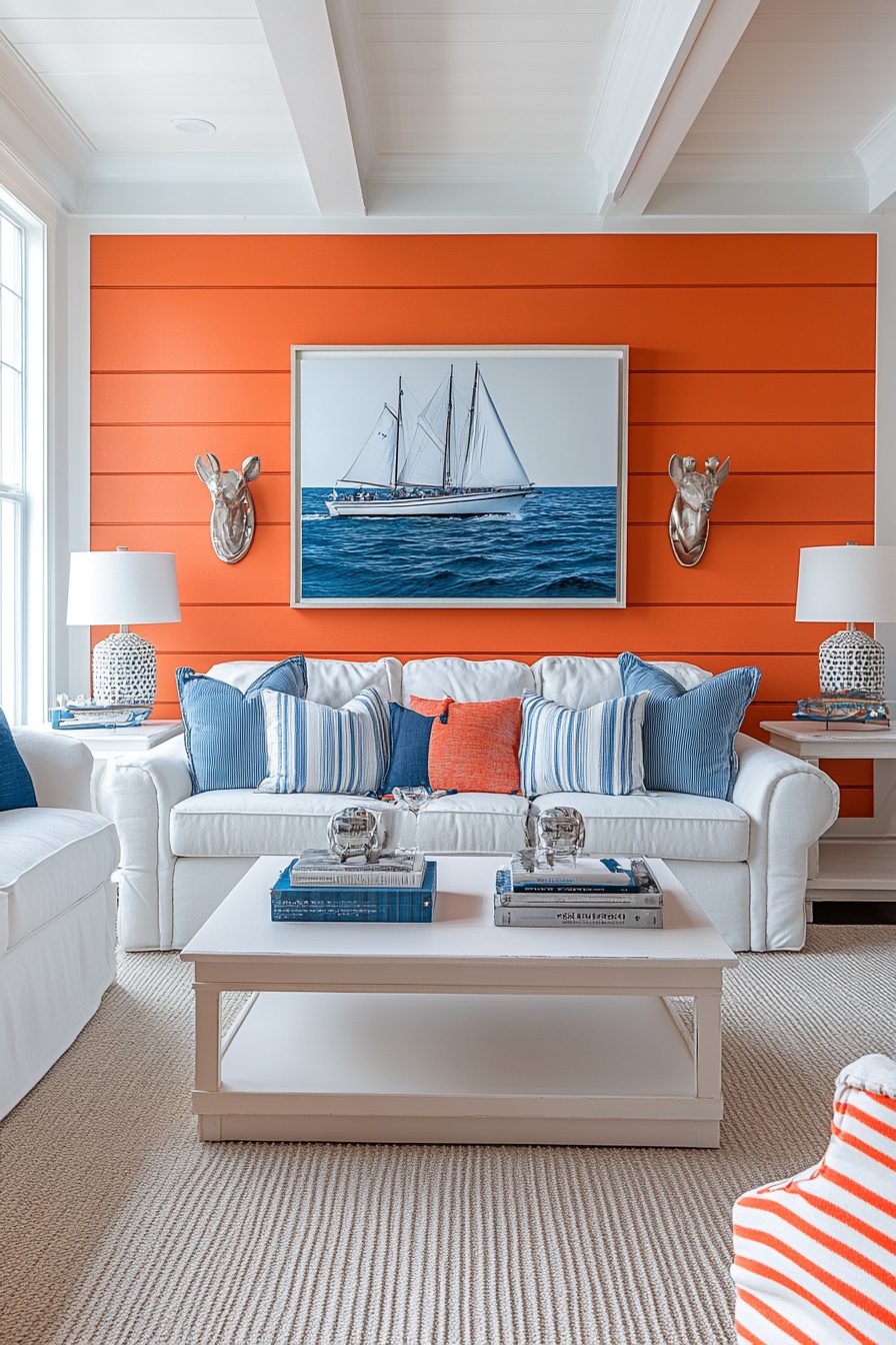 29 Coastal Preppy Living Room Decor Ideas For A Light And Airy Feel