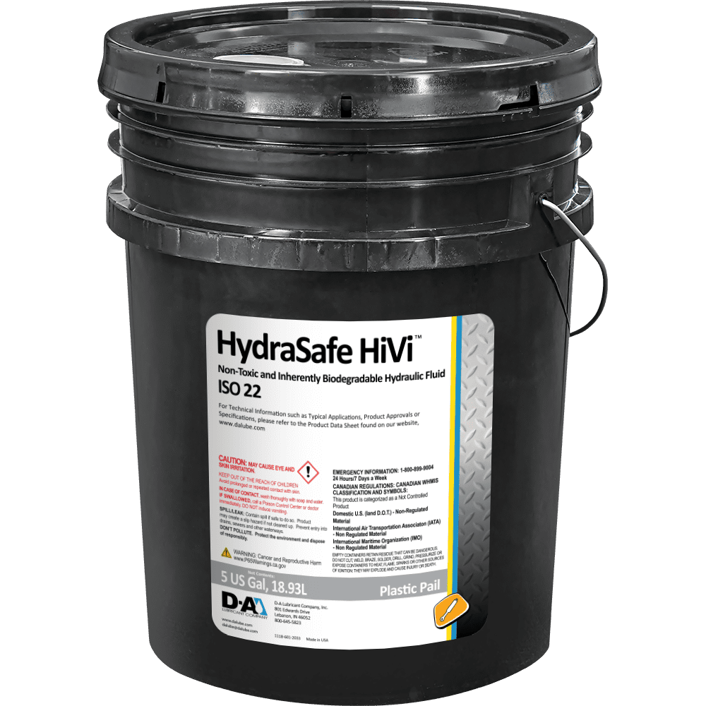 HydraSafe HiVi™ Hydraulic Fluid ISO 22 Products Hydraulic Oils D