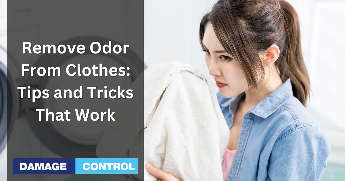 How To Remove Odor From Clothes Tips and Tricks That Work