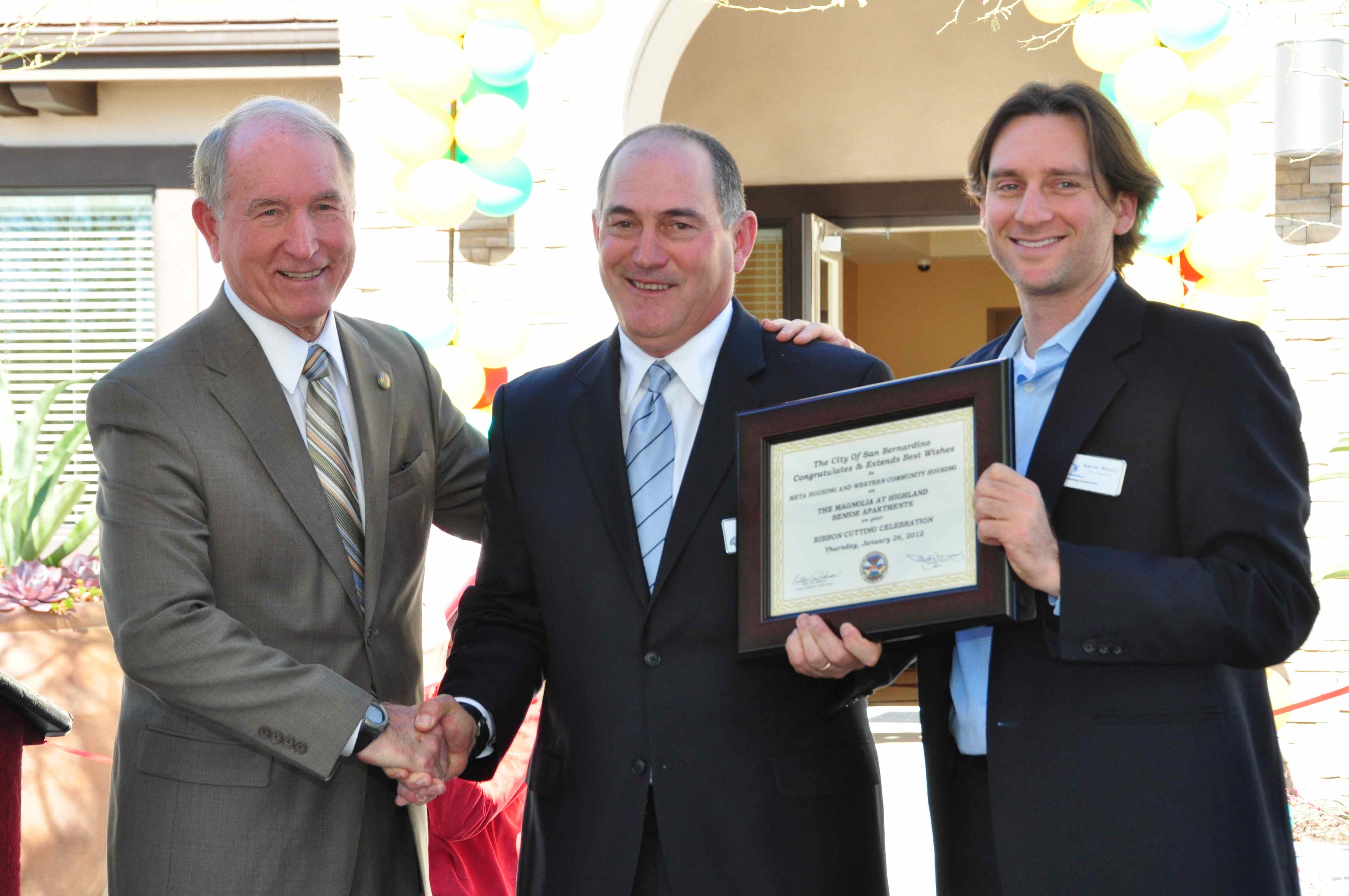 Mayor Morris the Magnolia at Highland Dameron Communications