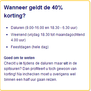 Ns Actie: Dal Voordeel Abonnement Eerste Jaar Voor Maar 29 Euro - Geldig Tot En Met 15 November 2013 | Dames.nl