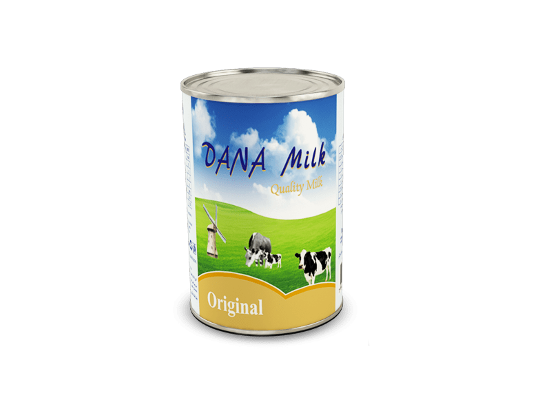 DANA Dairy DANA Evaporated Milk, Unsweetened Condensed Milk Tins Fat