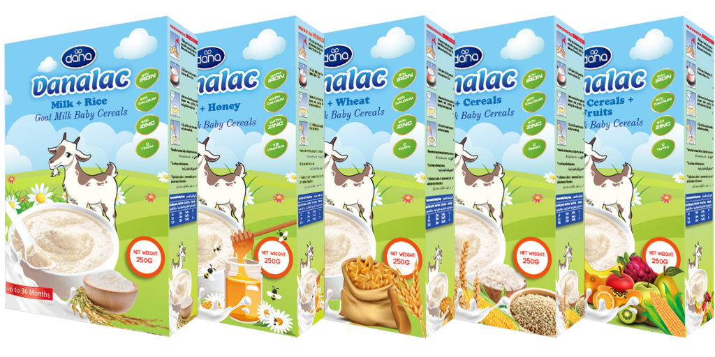 DANALAC® Baby Cereals Porridge Manufacturer Factory Organic Goat