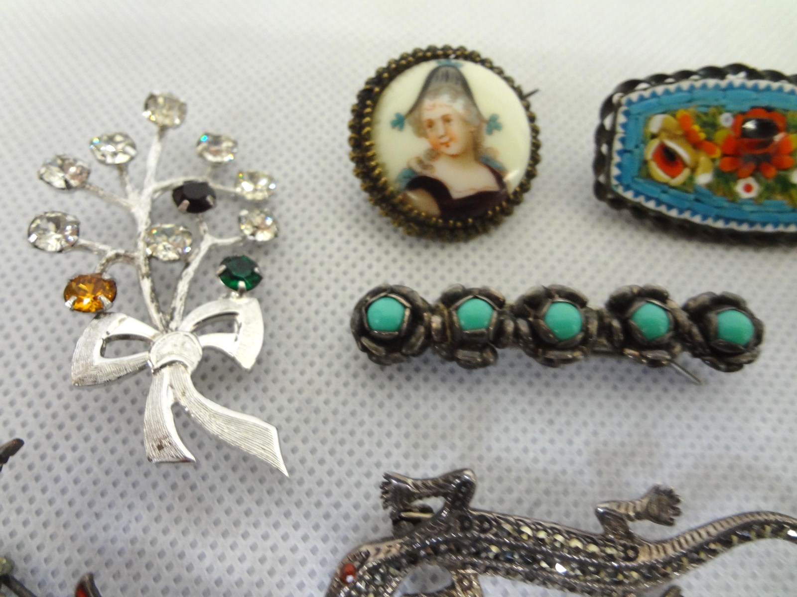 Lot Detail (15) Sterling Silver Brooches