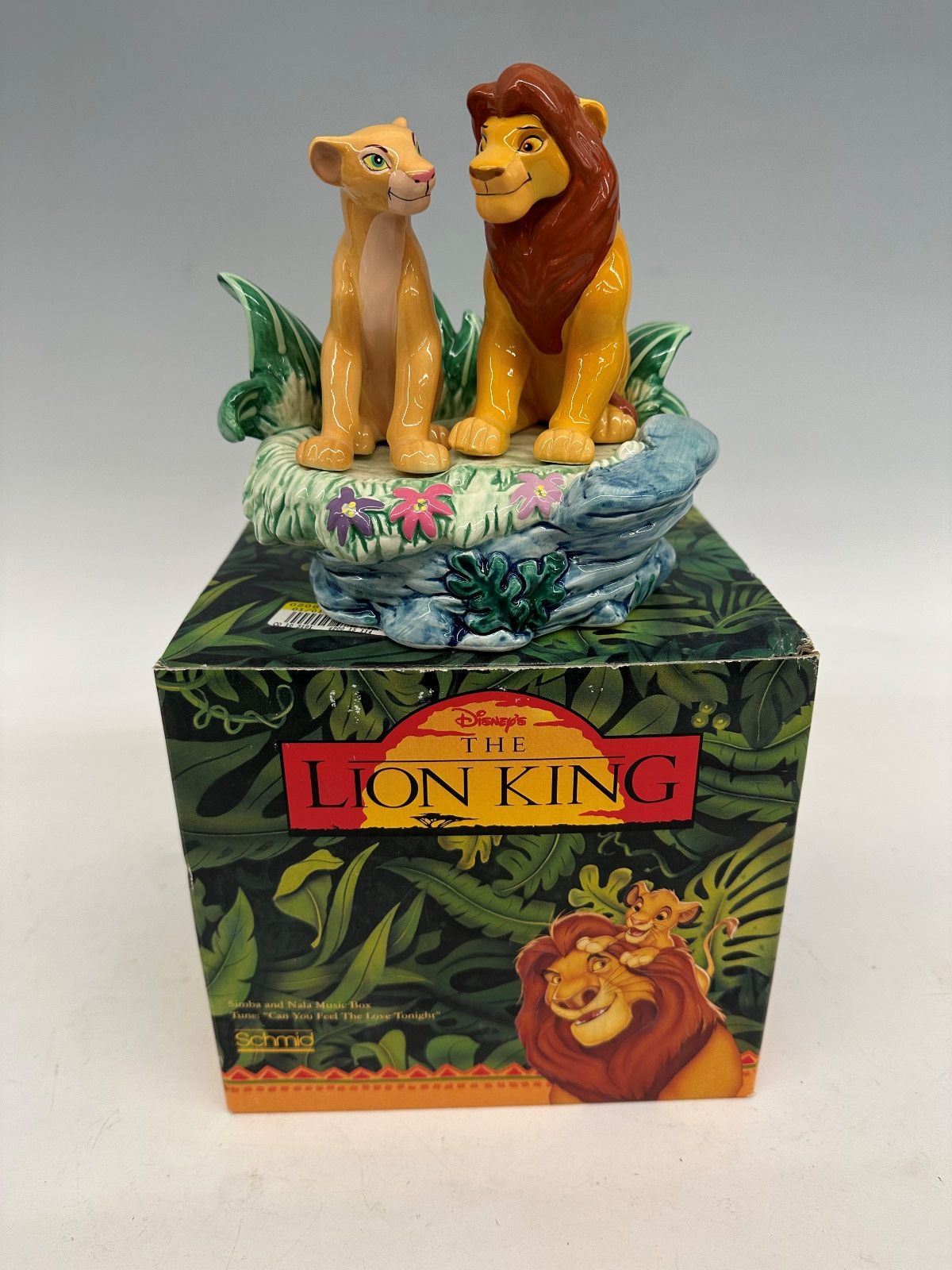 Lot Detail Walt Disney Lion King Music Box by Schmid