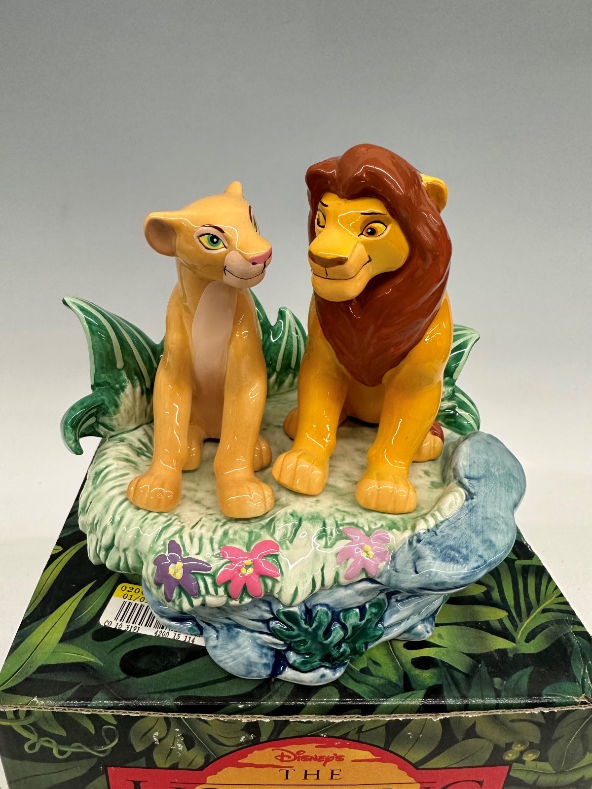 Lot Detail Walt Disney Lion King Music Box by Schmid