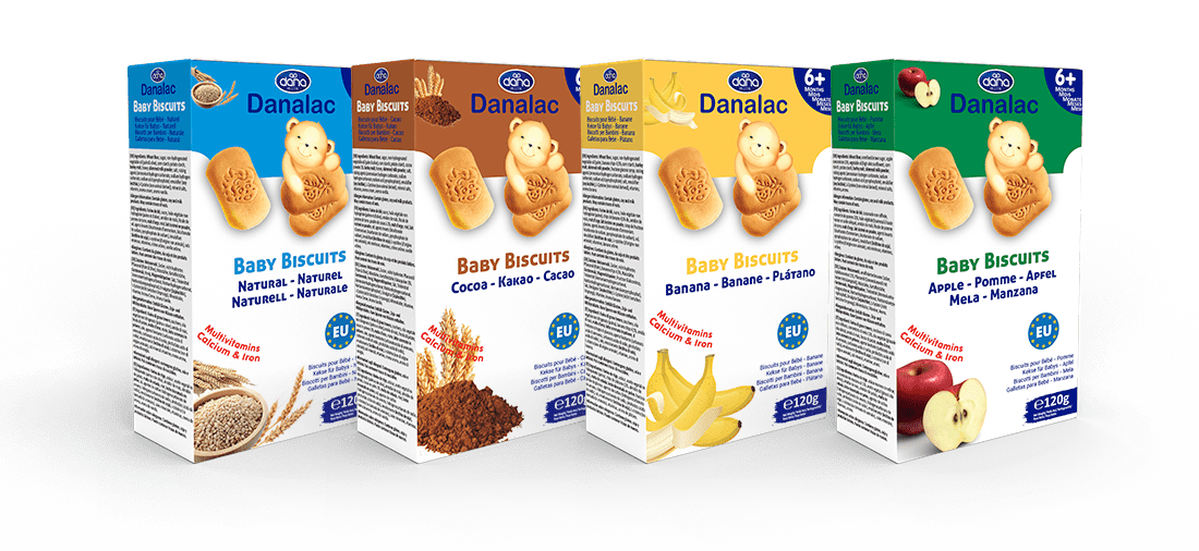 Baby Teething Biscuits by Danalac Danalac® Infant Formula, Baby