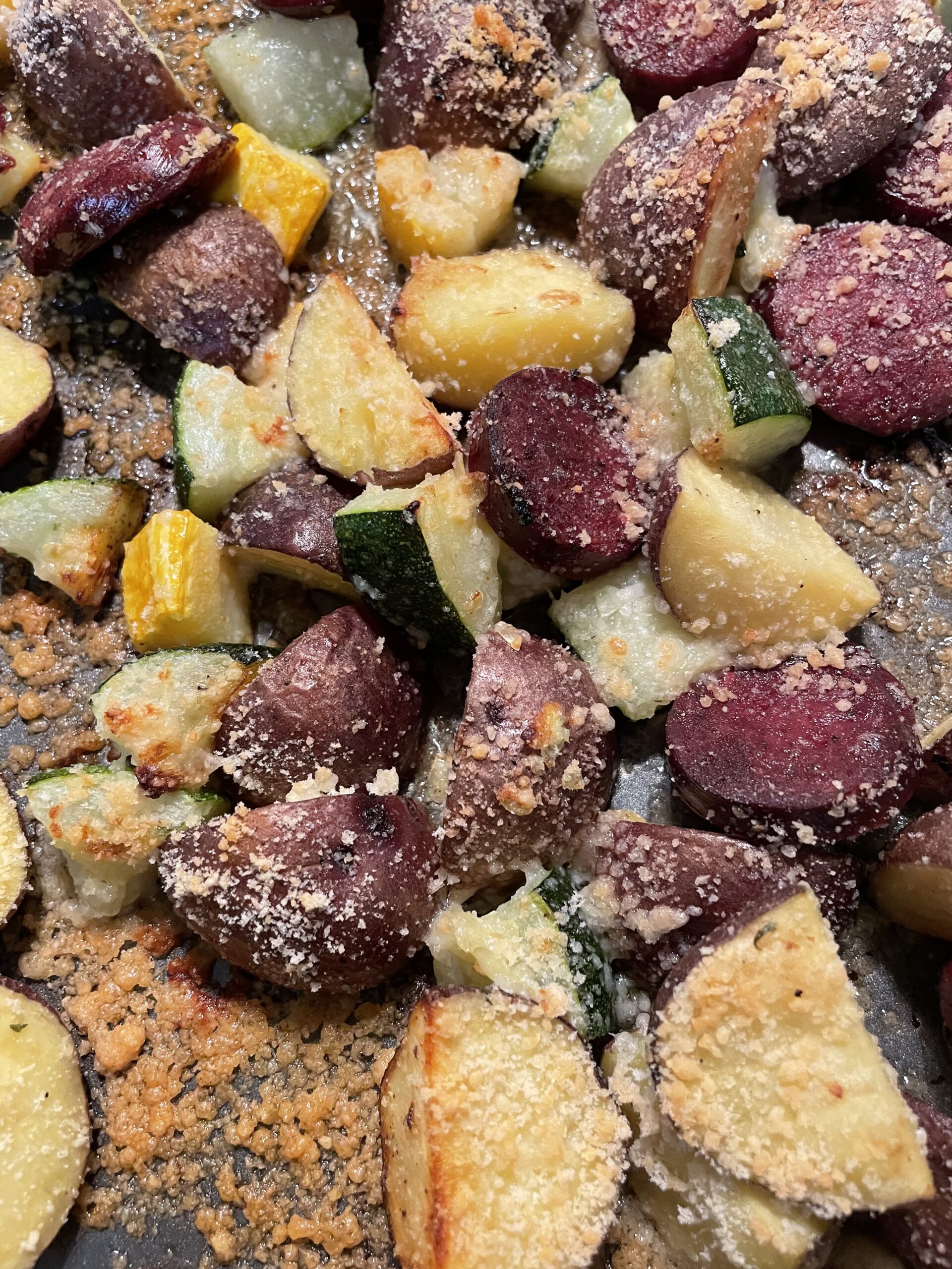 RECIPE Sheet Pan Ring Bologna & Veggies Dan & Debbies Creamery