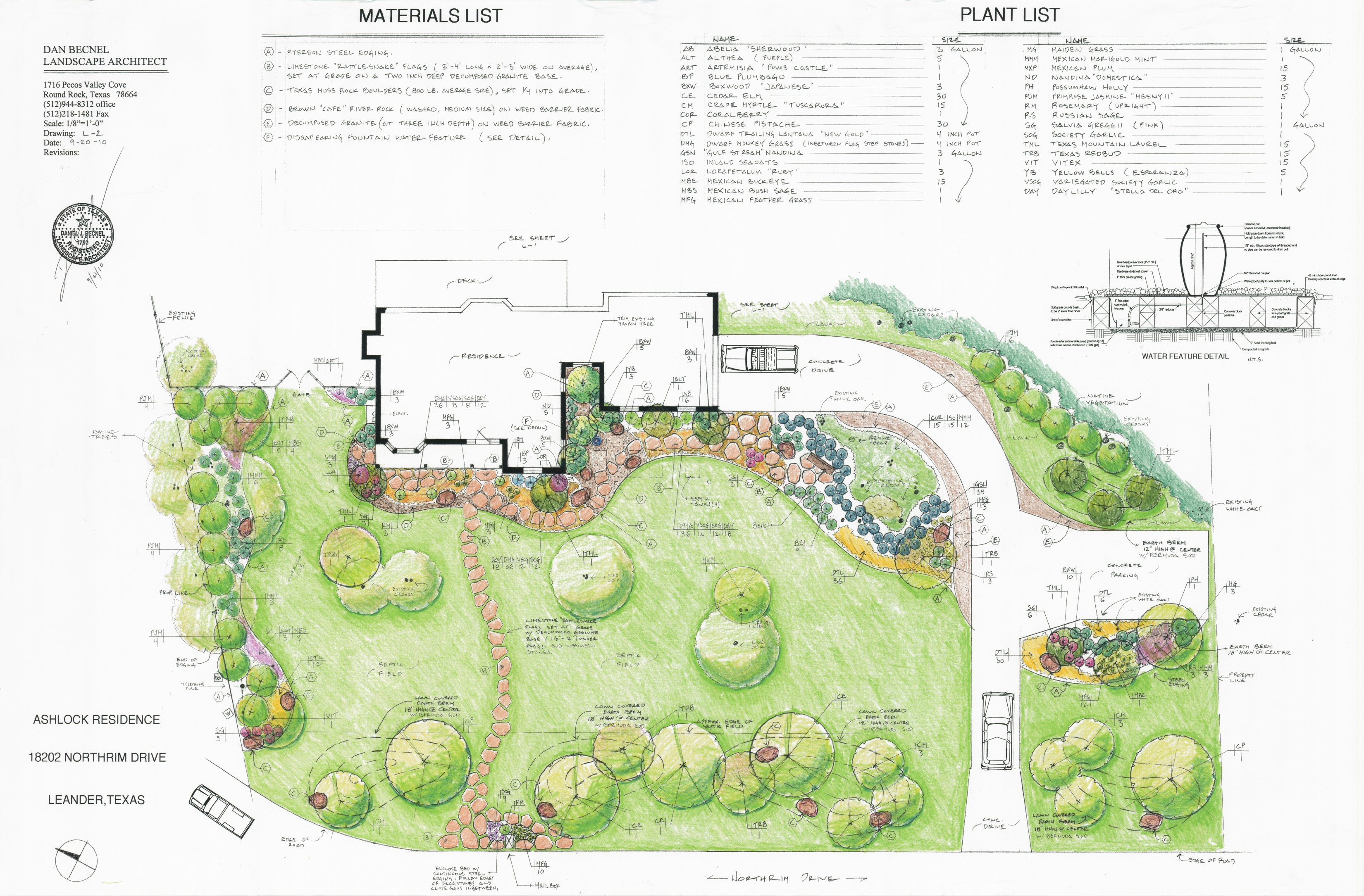 landscape plans