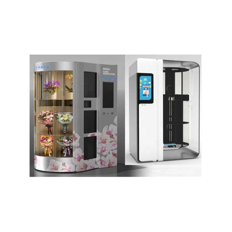 Fully automatic kiosk / vending machine for sale keeps items fresh
