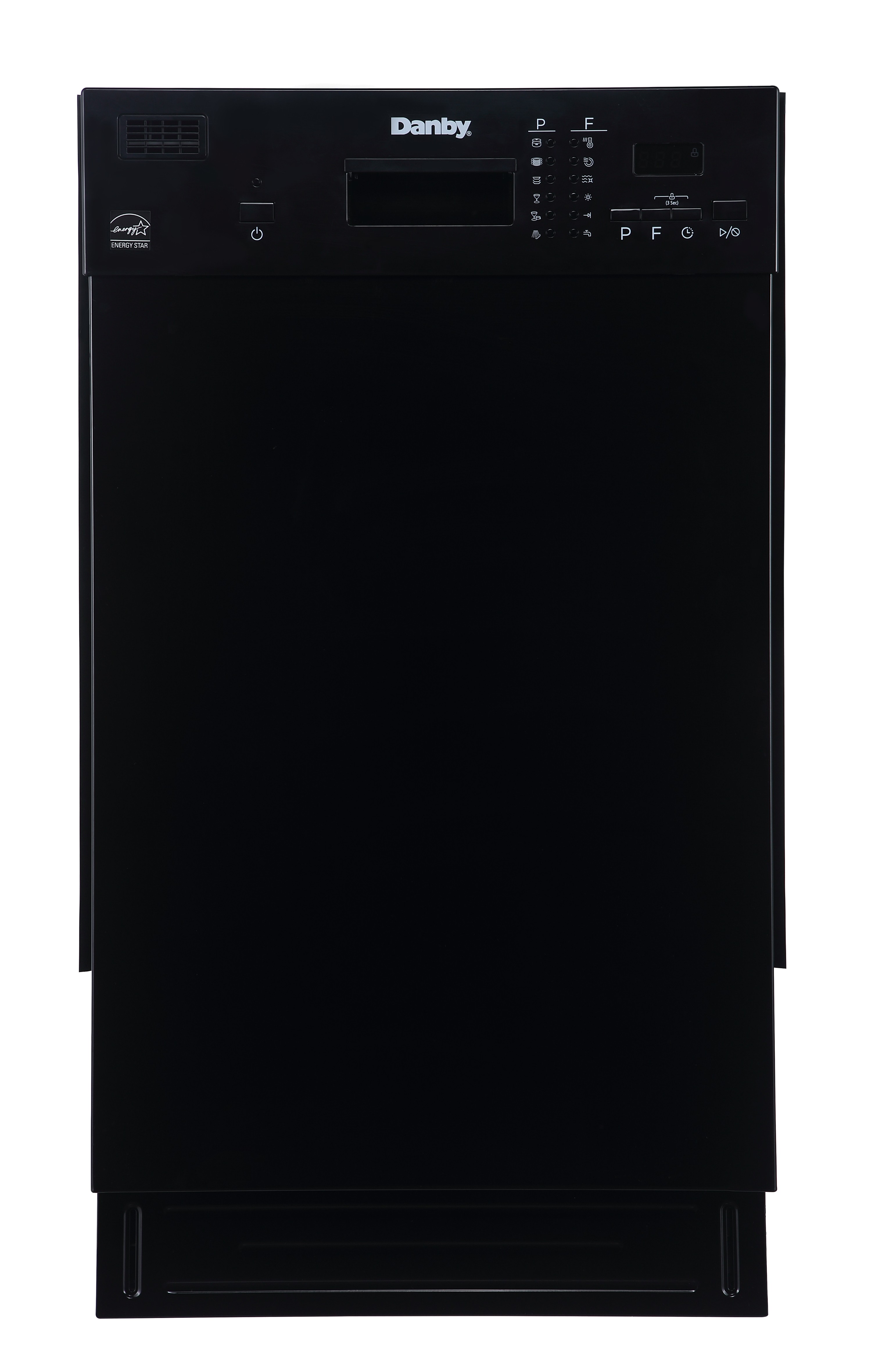 DDW1804EB Danby 18" Black Built In Dishwasher ENUS