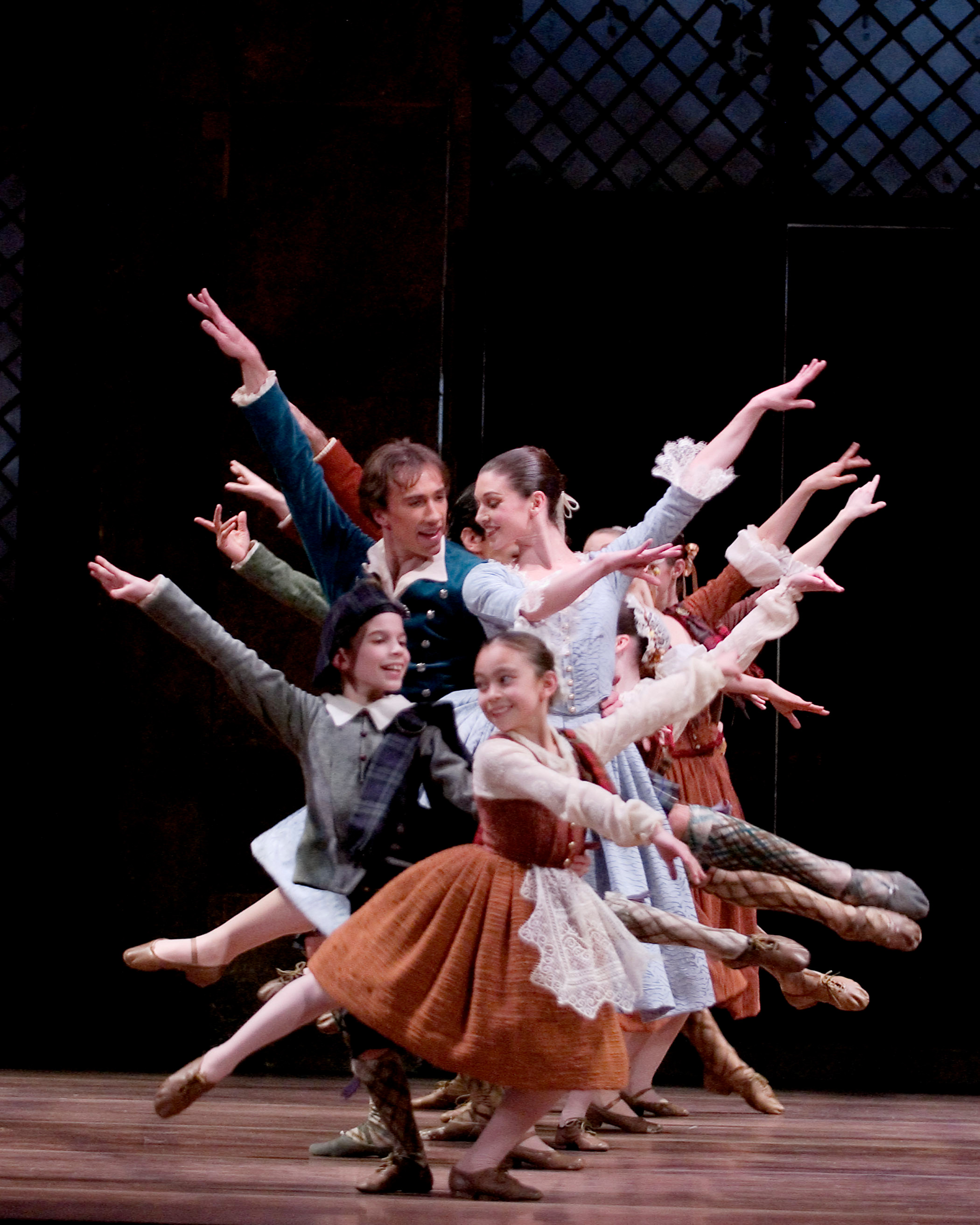 Boston Ballet in August Bournonville's 'La Sylphide'. Photo by Angela Sterling, courtesy of