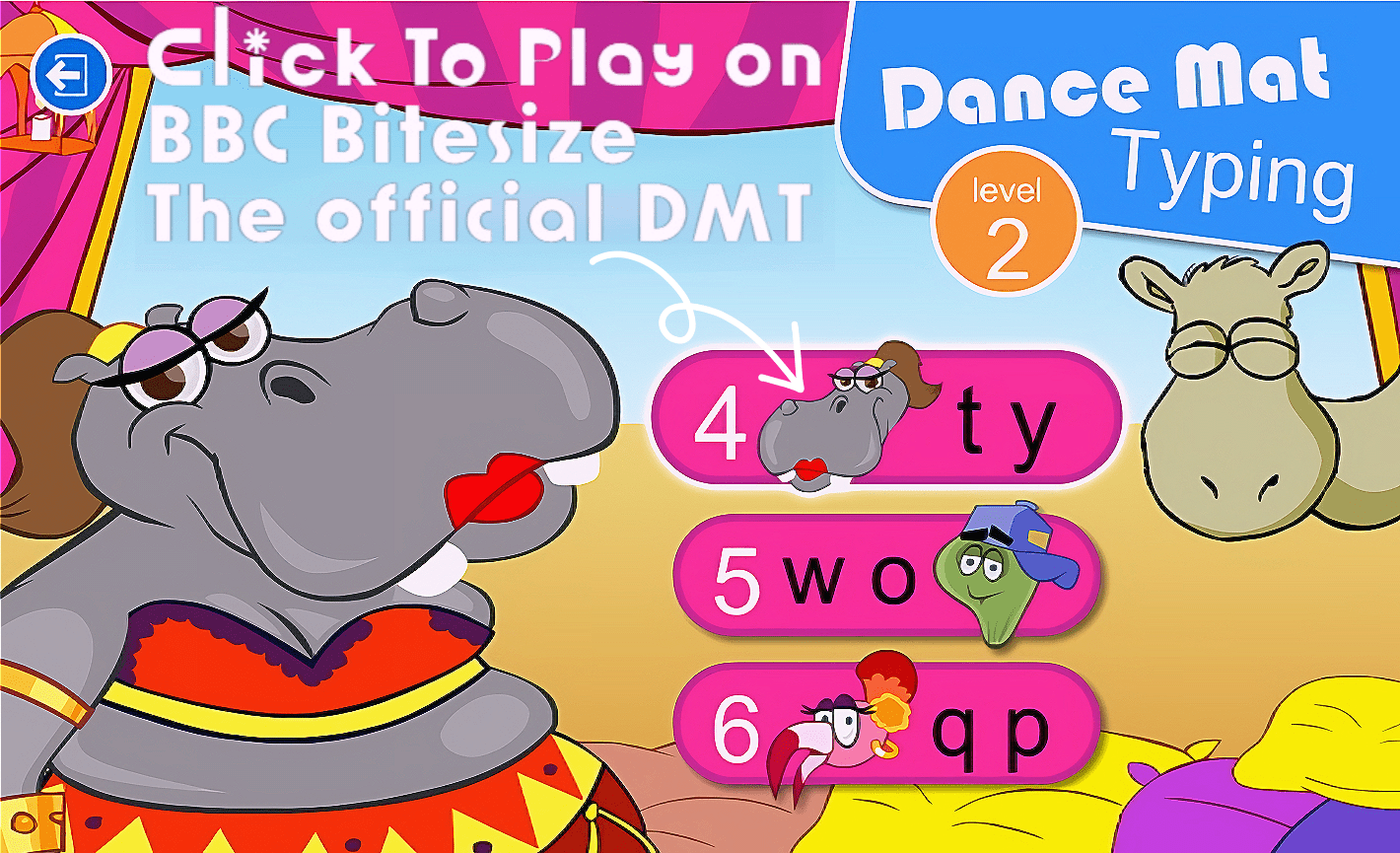 Dance Mat Typing Guide Bbc at Rose Adams blog