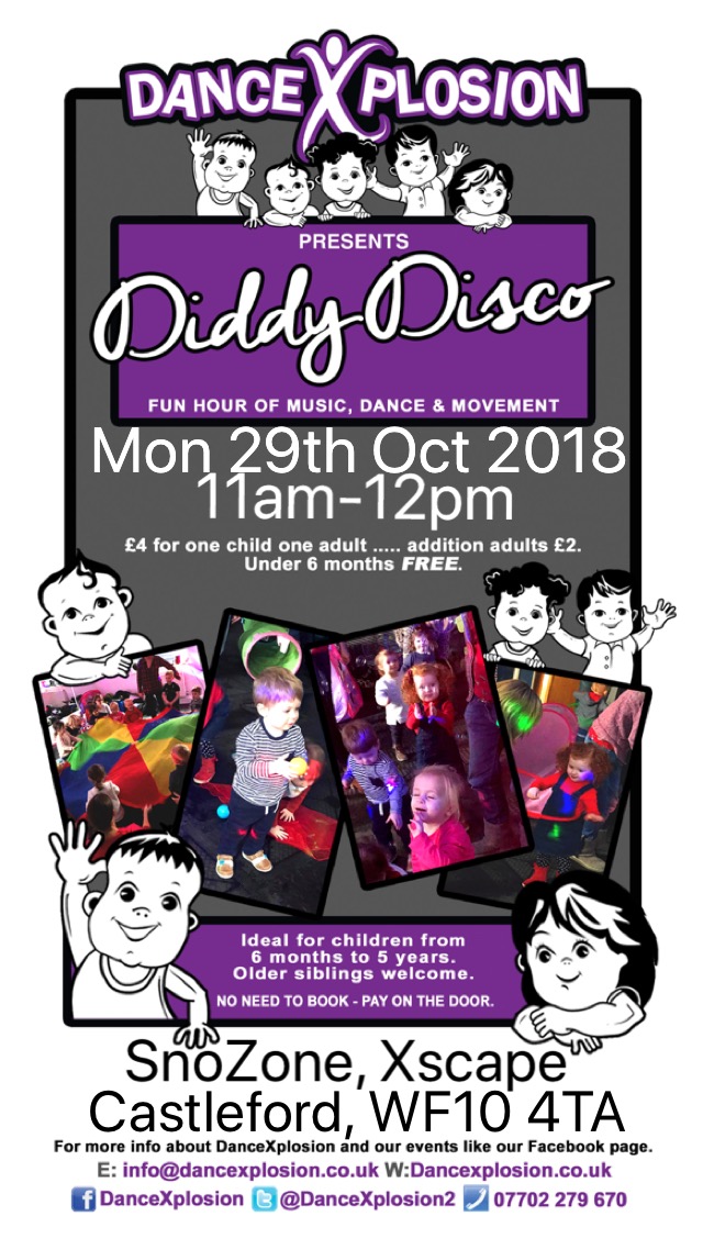 DanceXplosion Diddy Dance DanceXplosion Wakefield fun and engaging