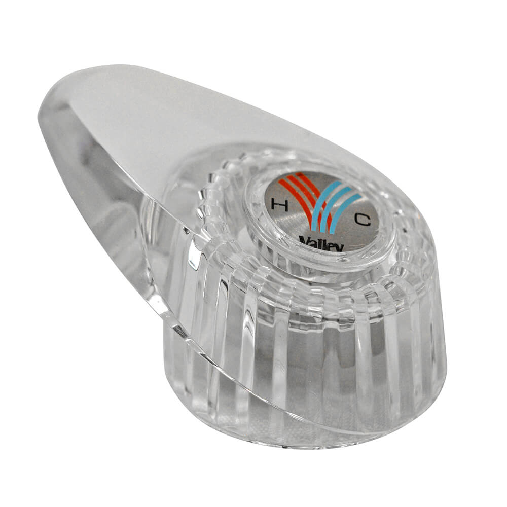 Faucet Handle for Valley in Clear Acrylic Danco