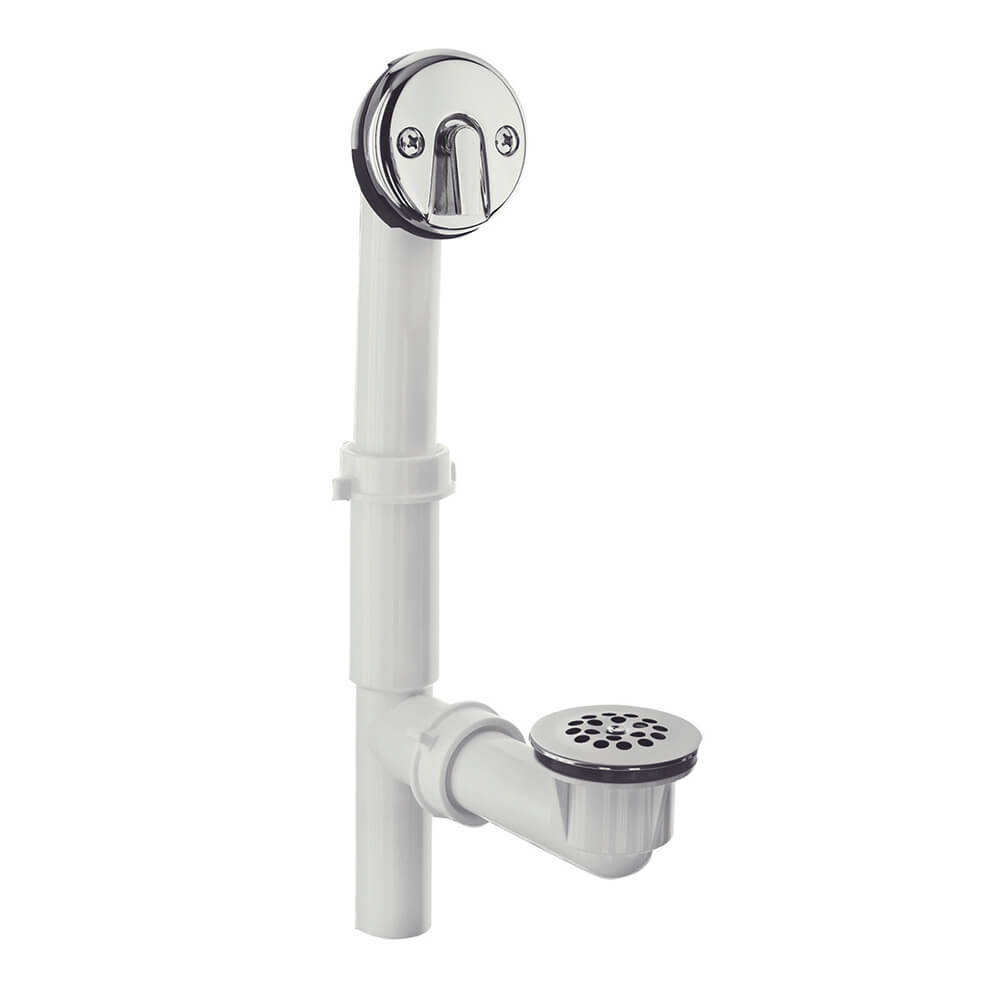 Trip Lever Tub Drain Kit with Chrome Trim Danco